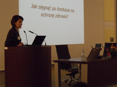 Prezentacja Małgorzaty Stróżyk-Kaczyńskiej - Zastępcy Dyrektora Departamentu Funduszy Europejskich w Ministerstwie Zdrowia